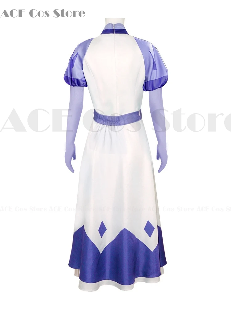 Hazbin Angel Emily Seraphim Cosplay Costume Halo Cosplay Hotel Women Fancy Dress Outfit Halloween Uniform Hasbin Hazubin Suit