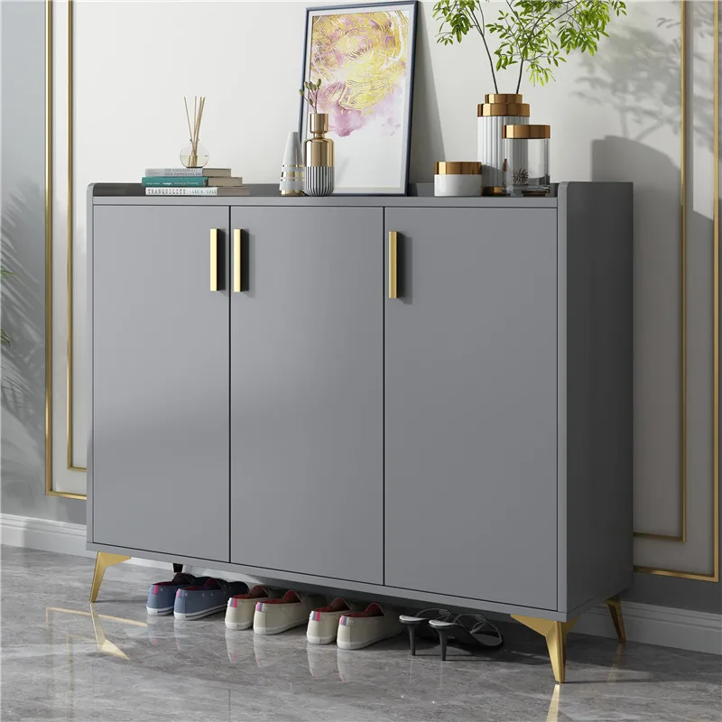 

Beautiful Storage Shoe Cabinet Metal Design Wood Space Saving Shoe Cabinet Storage Tall Armario De Zapatos Furniture For Home