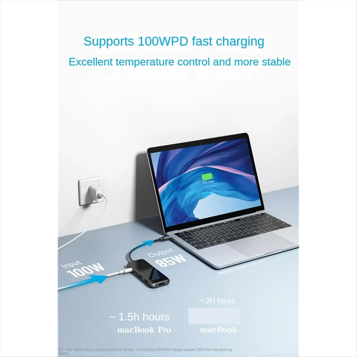 【Like】  Type C Dock 8in One USB Hub Zinc Alloy for Huawei for Apple for Macbook for Xiaomi Notebook Usb Extender