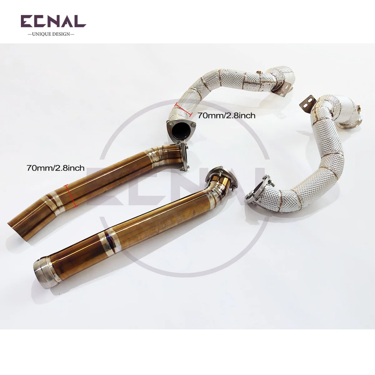 

Выхлопные системы Ecnal для Aston Martin Vantage 4.0T V8 2018+, спортивная выхлопная труба и прямая передняя труба