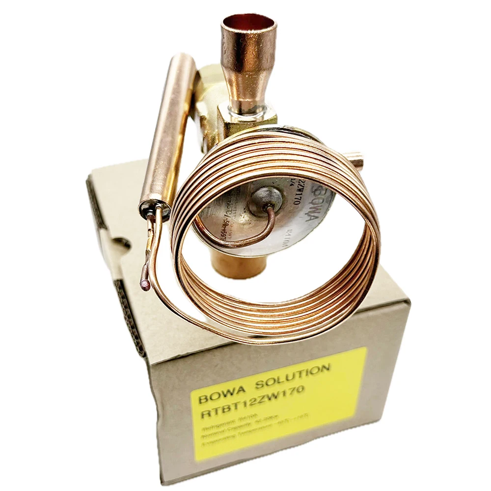 Термальный расширительный клапан 3~65TR, R410a, соответствующий спиральным и винтовым компрессорами HBP используется в упаковке кондиционеров и чиллерах.