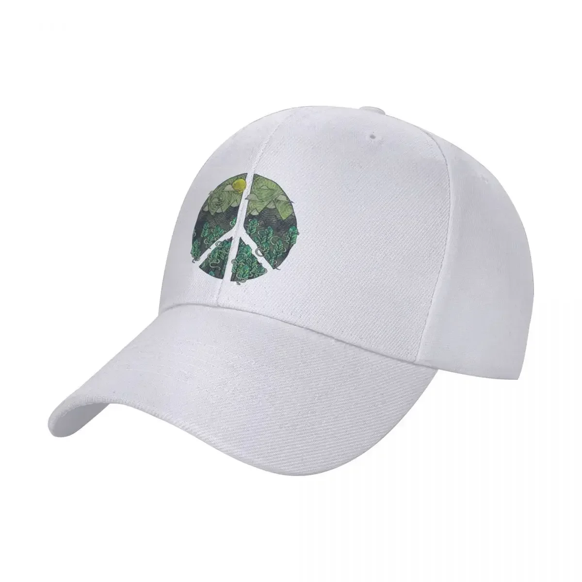 

Peaceful Landscape Cap baseball cap Big size hat Christmas hats Women's cap Men's