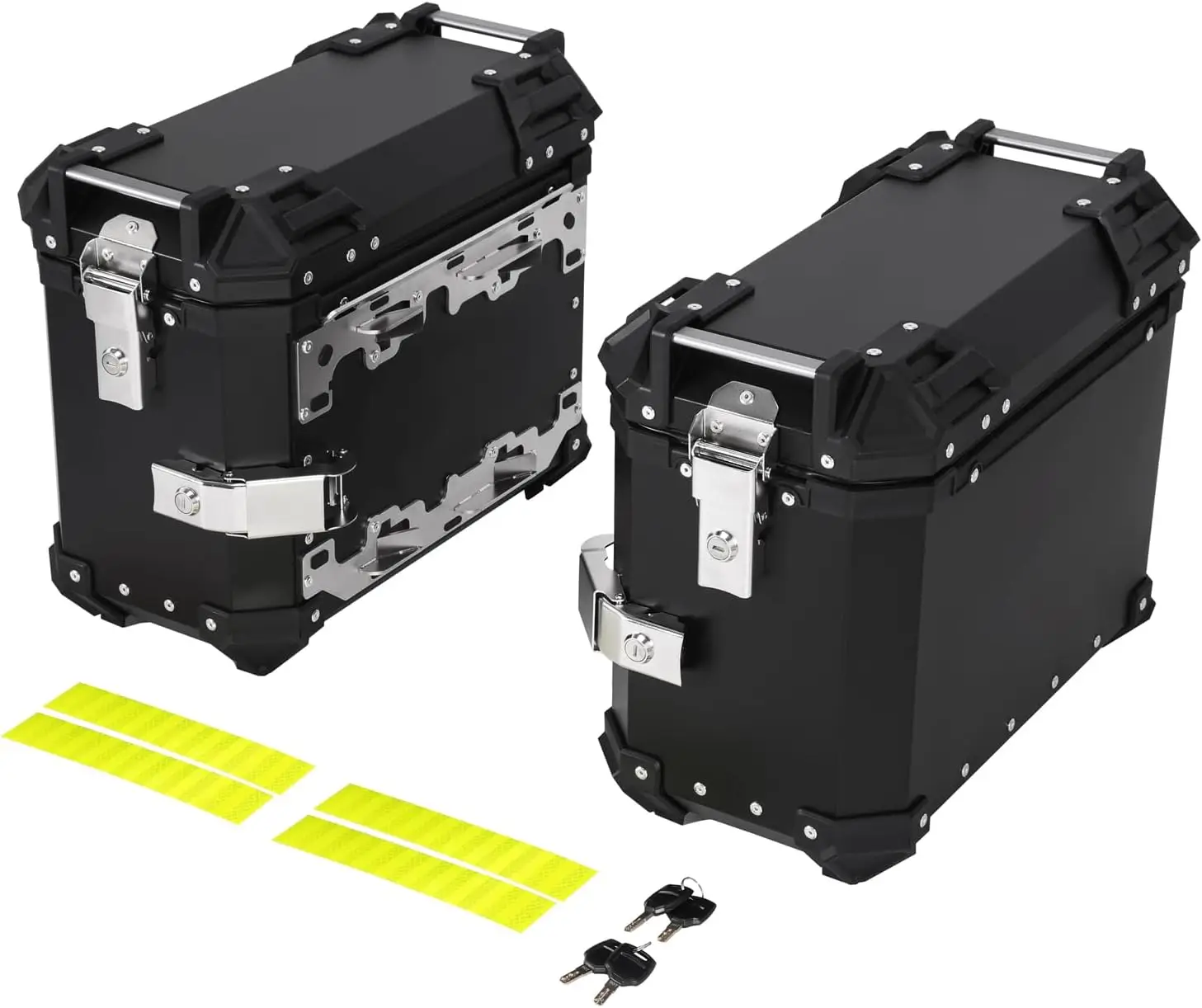 

Мотоциклетные жесткие седельные сумки 36L, боковая коробка, сумки для багажа для BMW R1300GS 2023-2025, черный