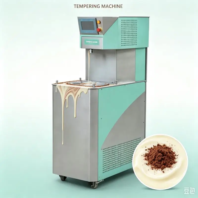 Commercial Chocolate Tempering Machine Automatic Temperature Regulated Melting Equipment for Candy Bakery Shops