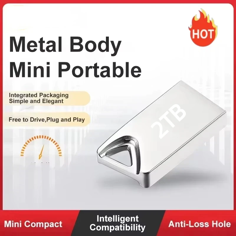 Xiaomi U-Disk Интерфейс USB 3.2 Type-C Мобильный телефон Компьютер Взаимная передача Портативная USB-память 2 ТБ 1 ТБ 512 ГБ 2025 НОВИНКА