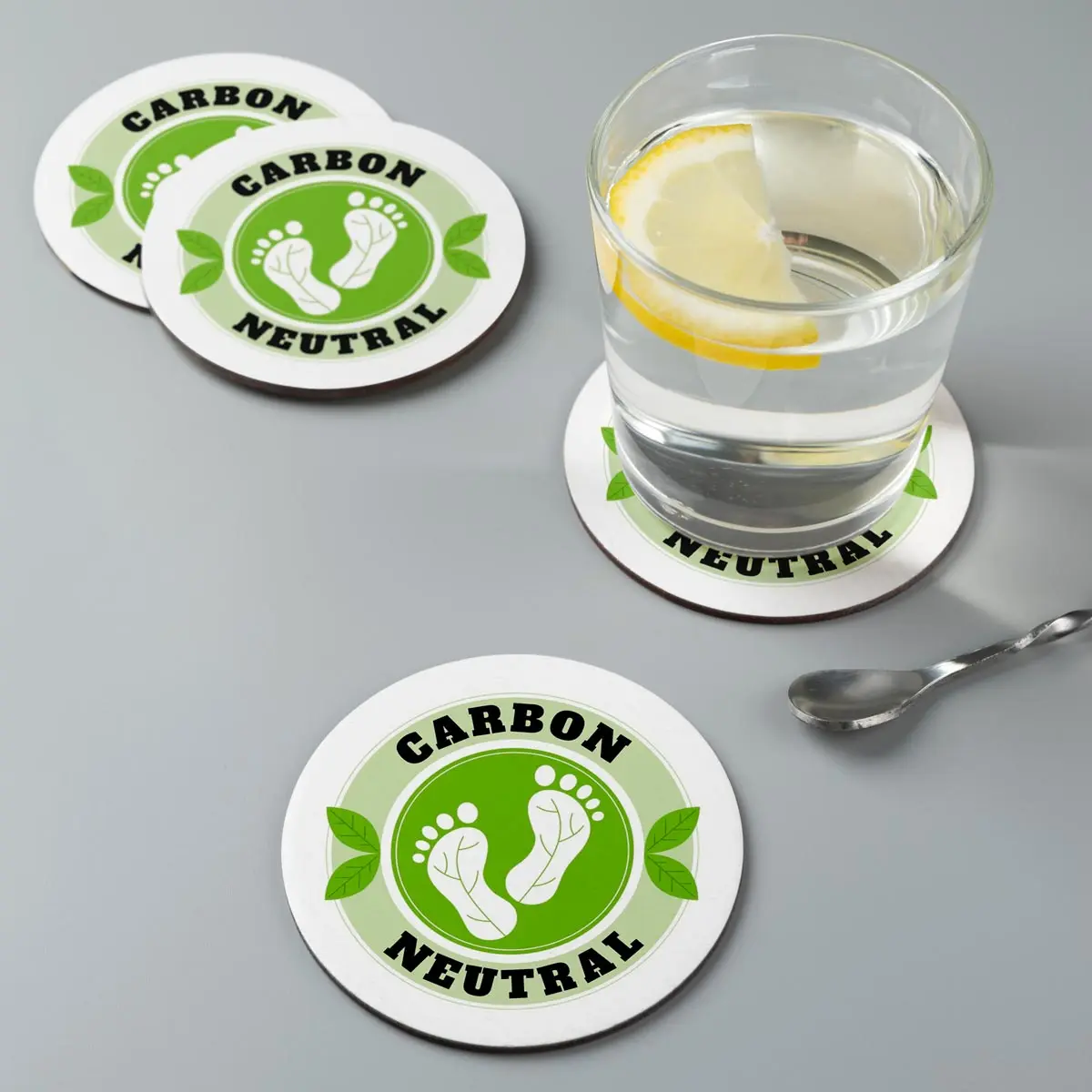 

9cm diameter thickness 3mm Soft pvc rubber silicone bumper weight plate coasters cup pad mat