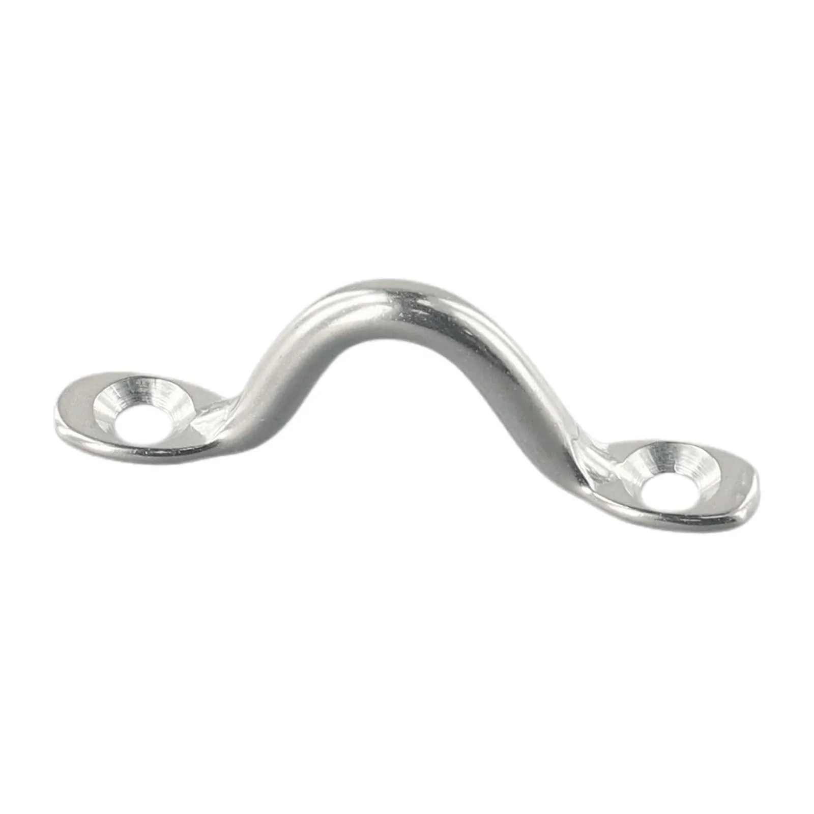 Handles Wire Eye Straps Heavy Duty Accessories Camel Back Fender Hook Pull Saddle Silver Stainless Steel Quality