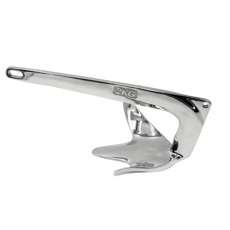 

316 Stainless Marine Yacht Bruce Anchors 15kg 80kg Sail Boat Part Used Marine Hardware Size Claw Anchors For Sale