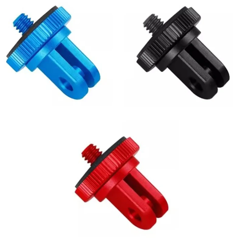 

Адаптер для крепления штатива для DJI OSMO Action 5/4 Insta360 X5/X4/X3 GoPro 13/12/11 из алюминиевого сплава 1/4 дюйма, мини-адаптер для штатива