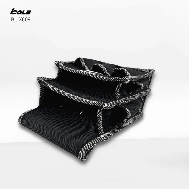 BOLE Square Open Tool Waist Bag Multi-Purpose And Handy Electrician Special Tool Bag