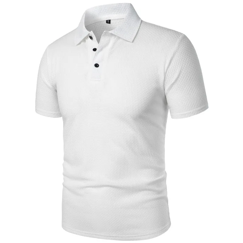 Polo Men\'s T Shirt Slim Fit Mesh Breathable Top Tee New Fashion Summer Polo Casual Short Sleeve T-Shirt Men Clothes MY069
