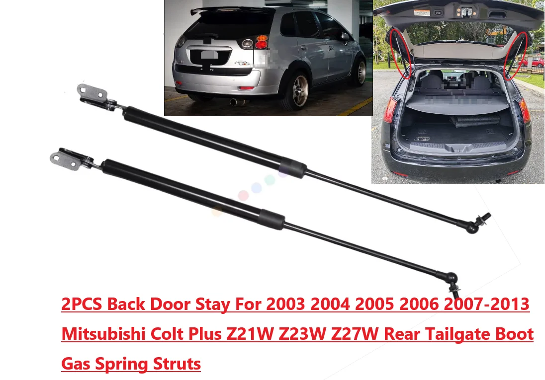 

2 шт. задний демпфер для Mitsubishi Colt Plus Wagon Z27W Z21W Z23W 2003-2014 гг., задняя дверь багажника, газовые пружинные стойки, опора, подъемная опора