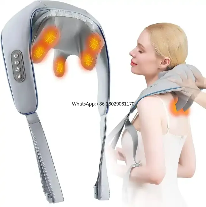 

Pro Shiatsu Neck Massager, 4D Neck and Shoulder Massager, Neck Massager for Pain Relief Deep Tissue