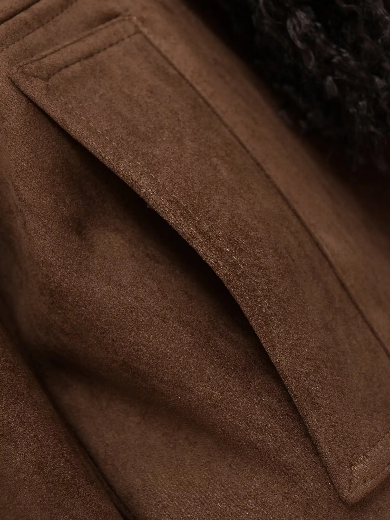 2025 Women's Elegant Retro Suede Faux Leather Sheep Fur Patchwork Jackets Lady Hot High Street Winter Warm Thicken Street Coats