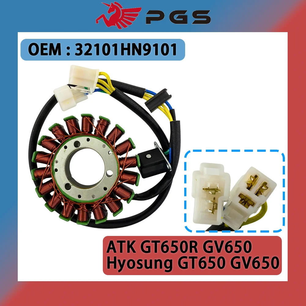 

32101HN9101 Hyosung GT650 GT650R GT650X GV650 GT GV 650 R X ST7 Carb GT650X Special Edition Статор катушки зажигания United