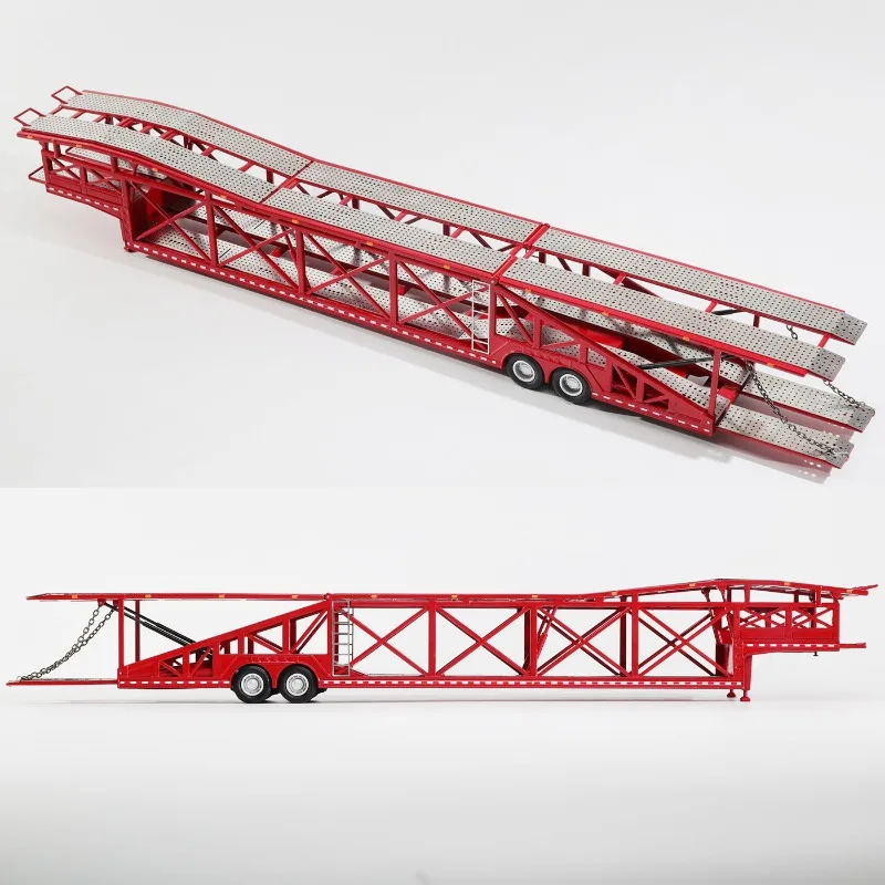 GCD 1:64 - 10-Driver Chinese sedan transport support. Casted imitation alloy car model, boys' collection item.