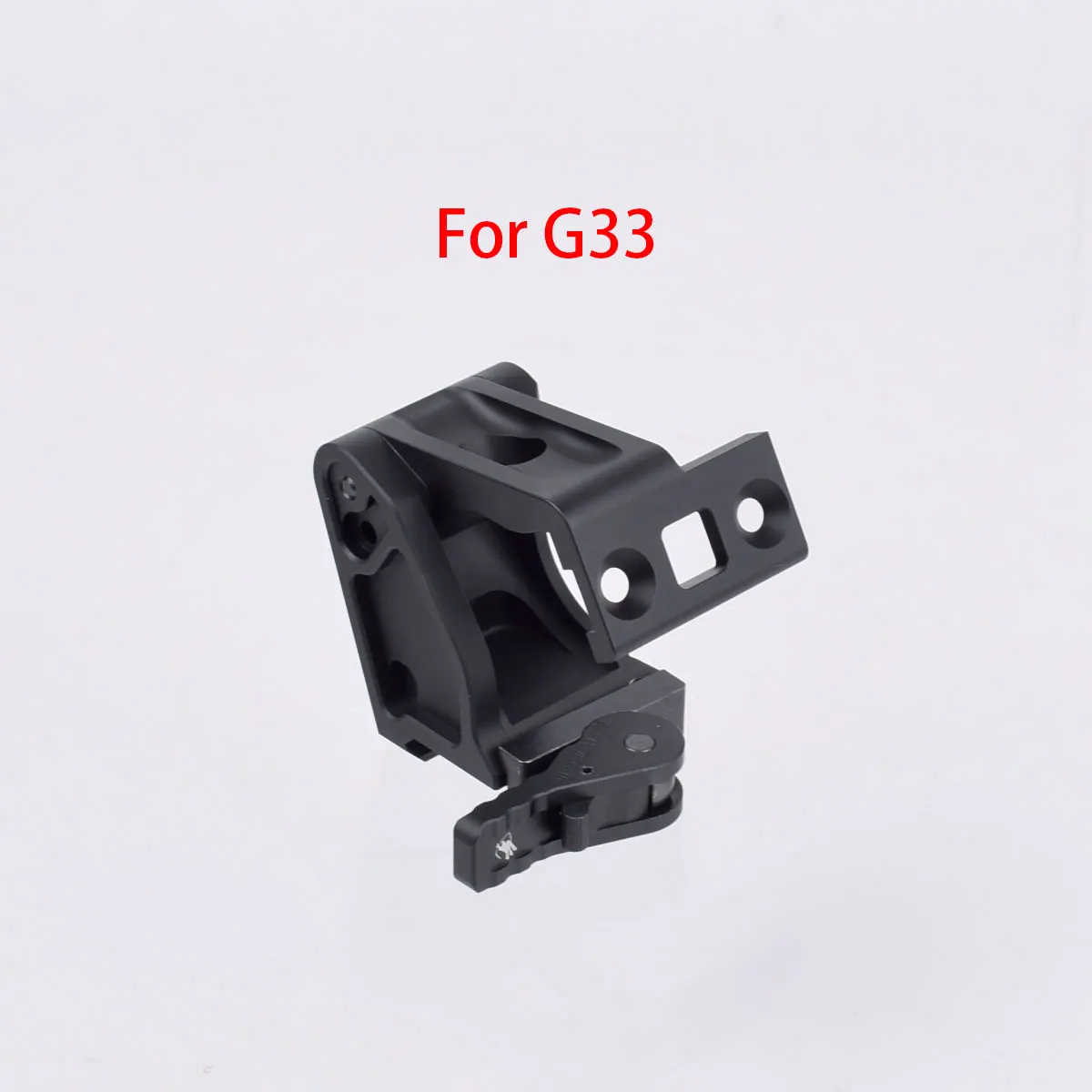 Tactical 3X Magnifier FTC Unity Mount Fast Optics Riser Folding For G33 G43 551 552 553 556 558 Holographic Red Dot Sight Scope