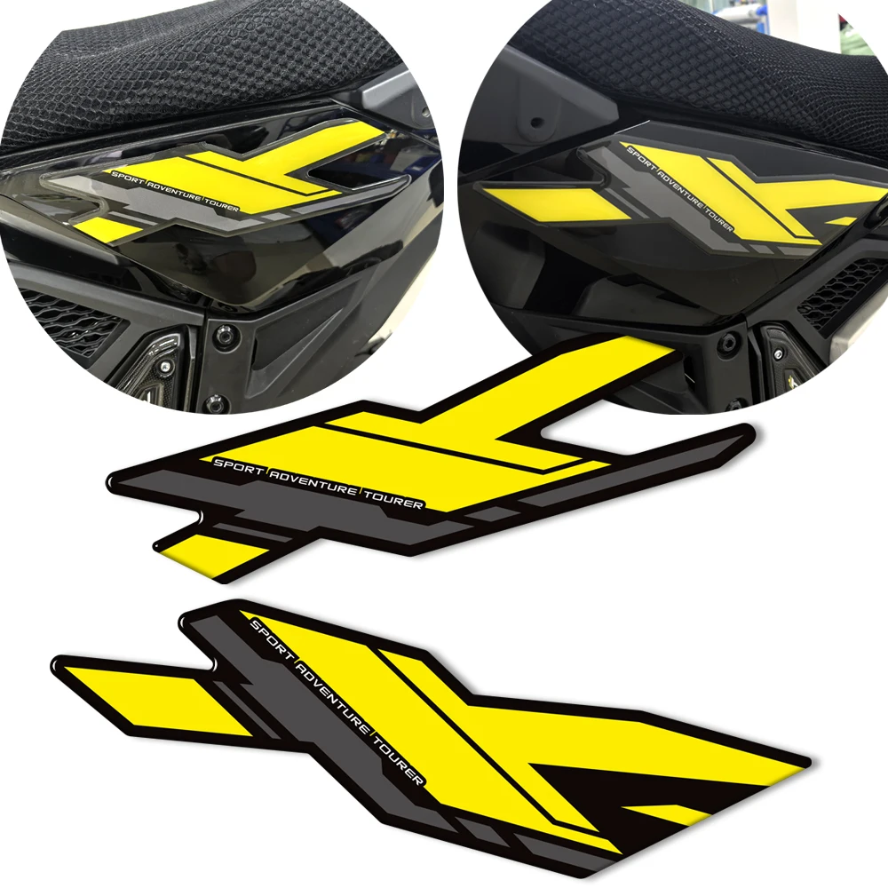 

XADV 750 Motorcycle Tank pad stickers Knee Pad Grips Gas Fuel Oil 3D Stickers For Honda X-ADV750 X ADV 750 Adventure 2021-2025