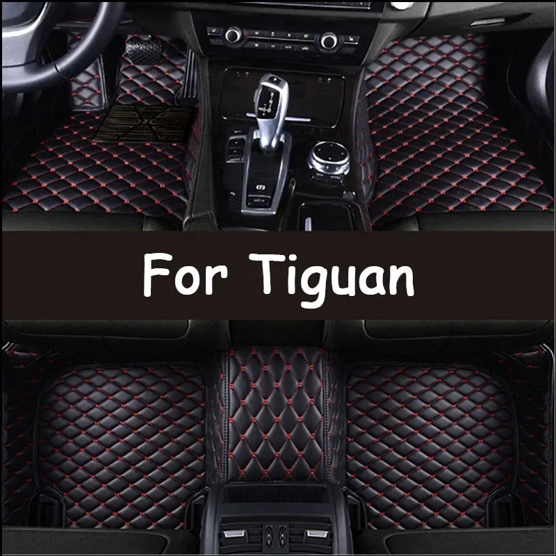

Car Floor Mats For Tiguan 2019 2018 2017 Carpets Custom Accessories Interior Waterproof Auto Parts Products For VW VW 0530