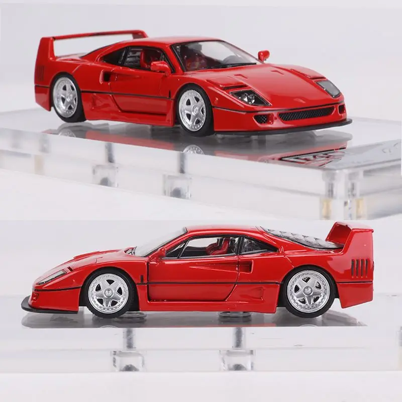 FY 1/64 Ferrari F40 aleación de juguete vehículo de motor Diecast Metal modelo regalos