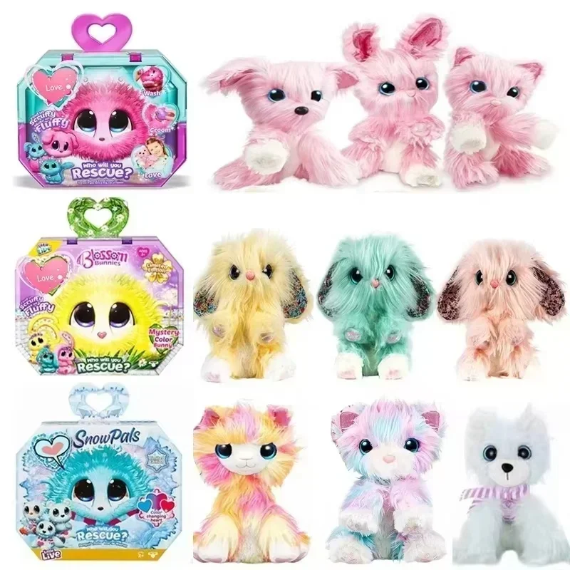 

HOT Plush Pet Toy Transformable Into Cat Rabbit Bear Dog Surprise Birthday Gift For Children Stuffed Animal For Bath Time Fun