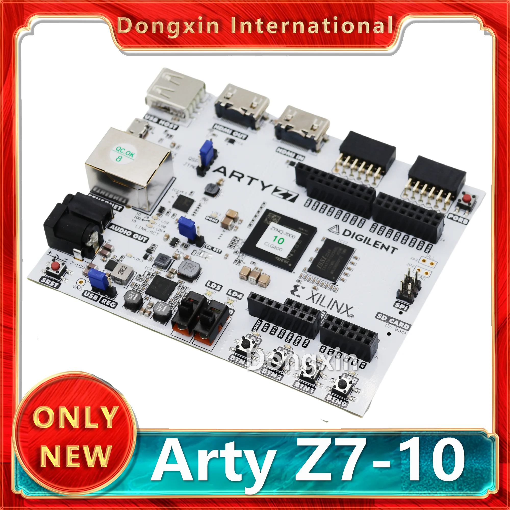 

Xilinx Arty Z7-10 410-346-10 ZYNQ7000 SoC XC7Z010-1CLG400C
