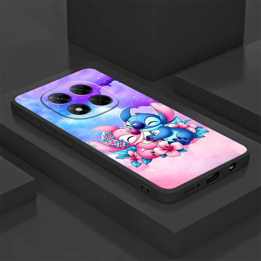 حافظة لهاتف Xiaomi Redmi Note 10 9 8 Pro 12S 11S 11 13 12 Pro Plus 9s 10S غطاء هاتف خلفي ناعم من Disney Stitch Friends