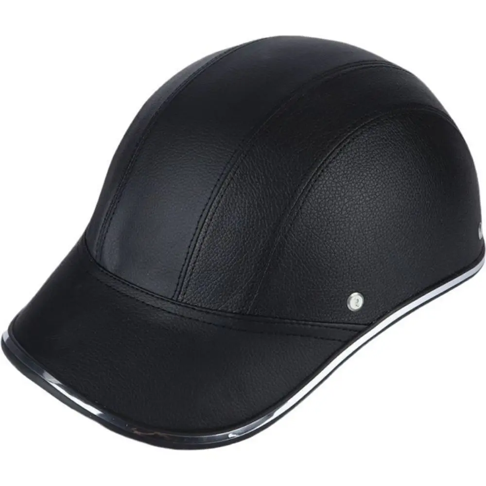 AliExpress NONE Classic Baseball Cap Style Bicycle Helmet Adjustable Strap Safety Motorcycle Half Helmet Hard Half Face Bike Hard Hat MTB