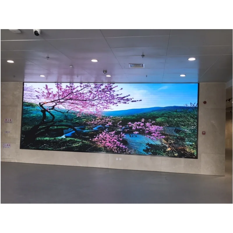 P3.91mm Small Pixel Pitch LED Advertising Screen 4K Indoor Fixed LED Display