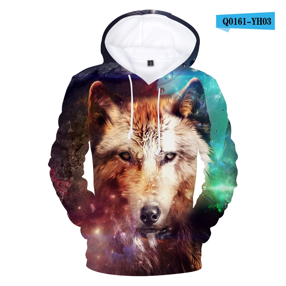 

Hip Hop Popular Comfortable Wild Wolf Patterns 3D print Hoodies Sweatshirts Men/Women Sweatshirt Adult/Child Casual Pullovers