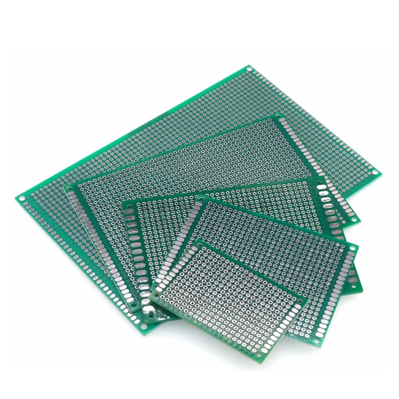 جانب واحد النموذج مجلس 2x8 3x7 4x6 5x5 5x7 5x10 6x8 سنتيمتر العالمي الدوائر المطبوعة لوحة دارات مطبوعة لتقوم بها بنفسك Protoboard