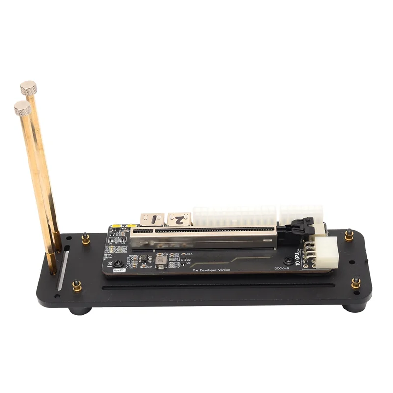 

Laptop External Graphics Card EGPU PCI-E 3.0 X16 To M.2 NVMe Extension Cable with Bracket for ITX STX jasmine