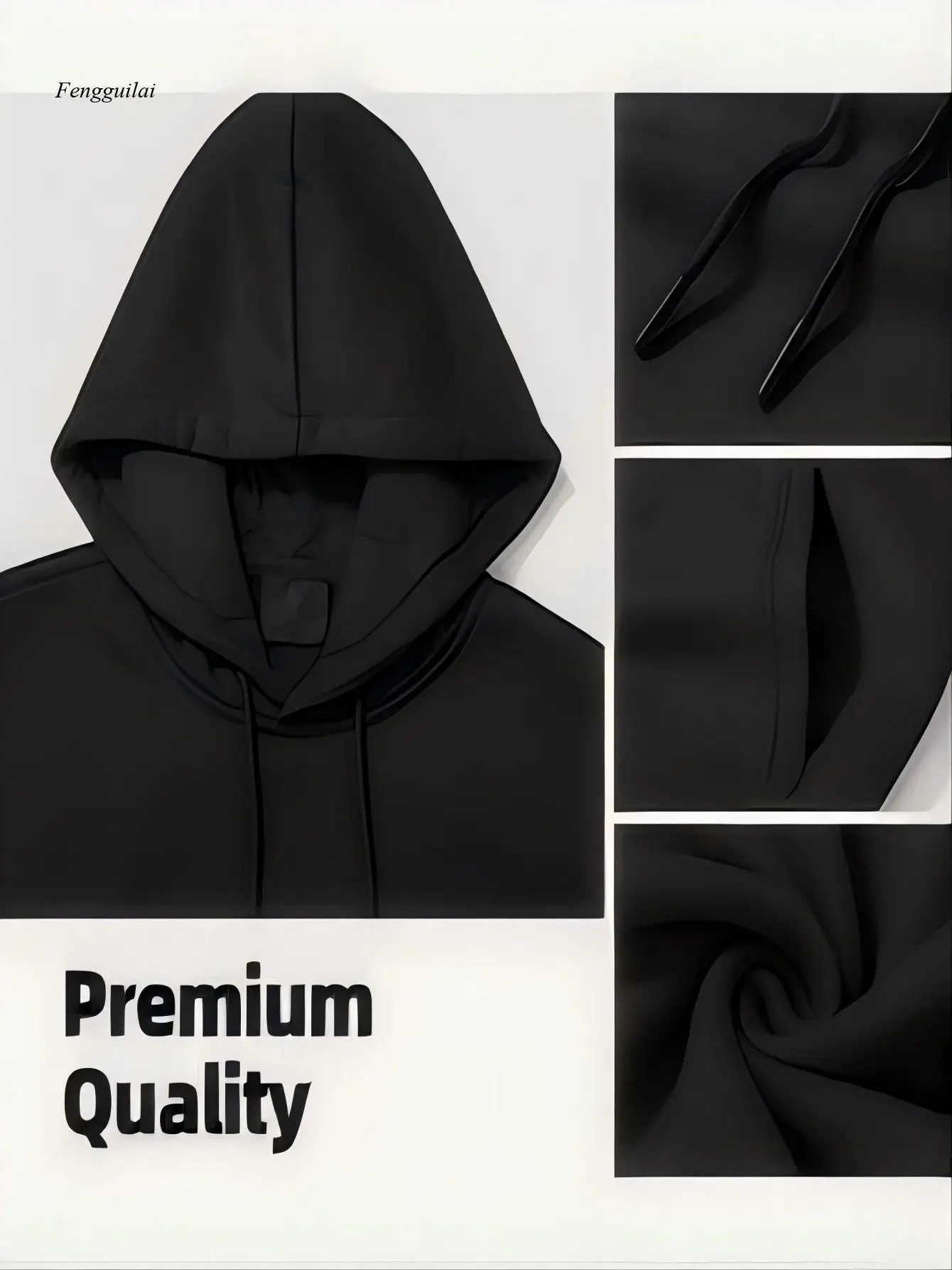 흰색 '67' 그래픽과 만화 손 모양이 있는 검은색 후드티 - 캐주얼 스트리트웨어 풀오버 스웨트셔츠, 조절 가능한 드로스트링