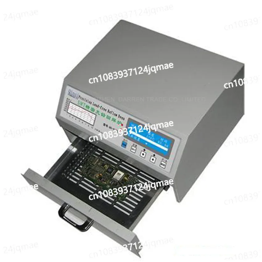 QS-5100 600W Automatic Lead-Free Reflow Oven for SMD Rework,Solder Area 180*120mm 110V 220V