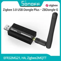 SONOFF ZB Dongle-P Zigbee 3.0 USB Dongle Plus Wireless Zigbee Gateway Analyzer USB Interface Capture with Antenna Zigbee2MQTT