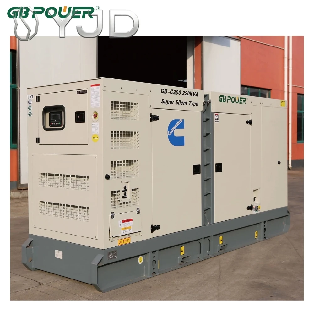 Super Silent 3 Phase 4 Wire 50/60Hz Muffler Soundproof Canopy Weatherproof Diesel 230kw Generator Set for 1206A-E70TAG3