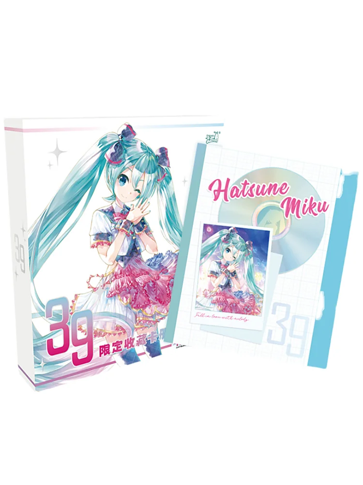 KAYOU Hatsune Miku Card Hatsune Miku Collectible Cards Japanese Anime Card Music Games Peripherals Cards Book Birthday Gifts Toy