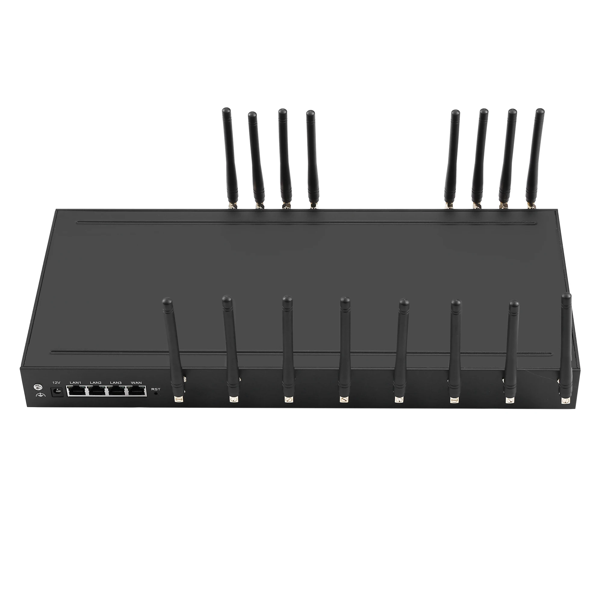 4G 8ports support ussd command API VPN router sms modem gateway Wan-port IP Proxy router