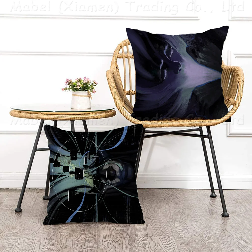 Disco Elysium Video Game Art Cushion Cover Inches Farmhouse Decor Home Throw Pillow Covers For Couch Decorations