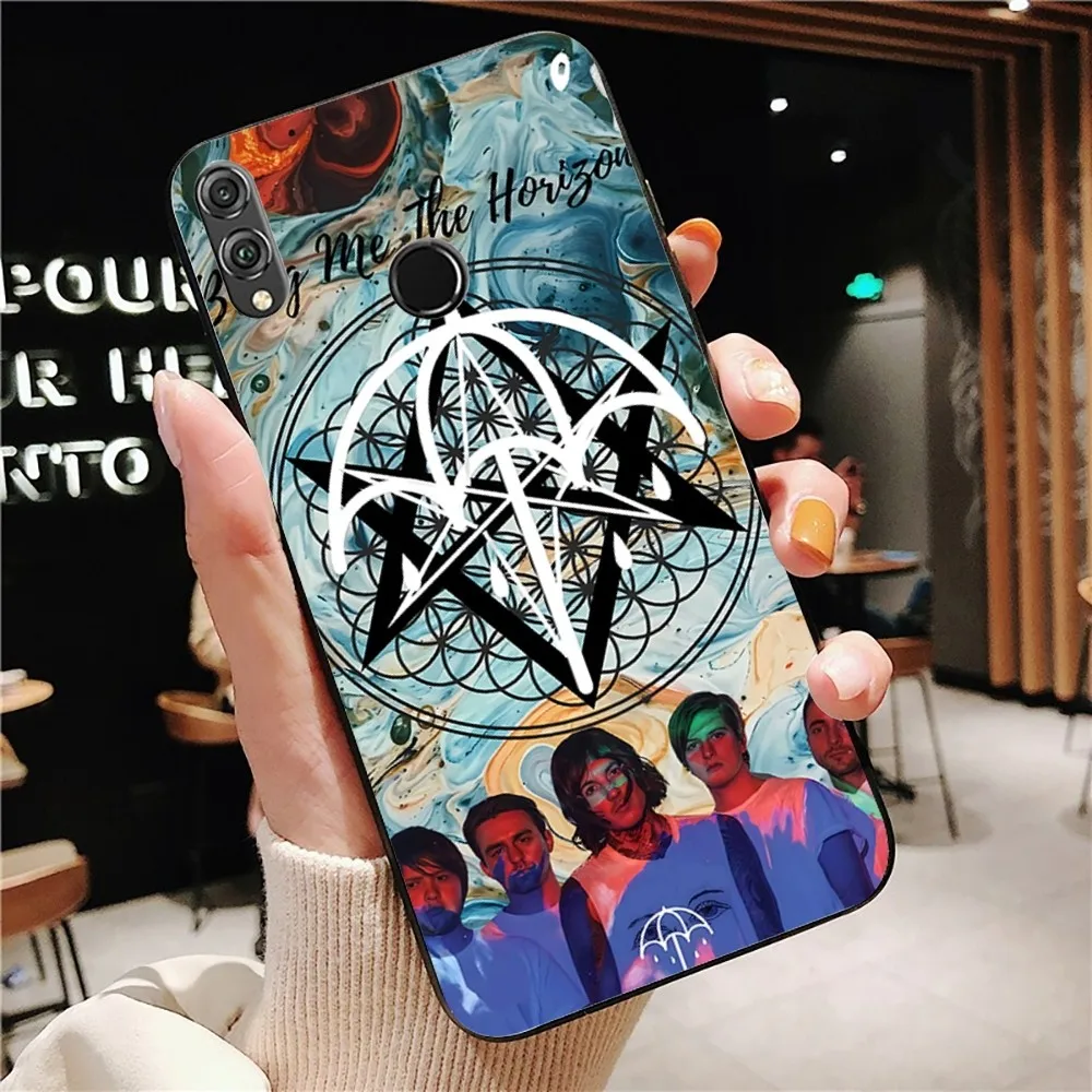 Bring Me The H-Horizons BMTH Phone Case For Huawei Honor 10 lite 9 20 7A pro 9X pro 30 pro 50 pro 60 pro 70 pro plus