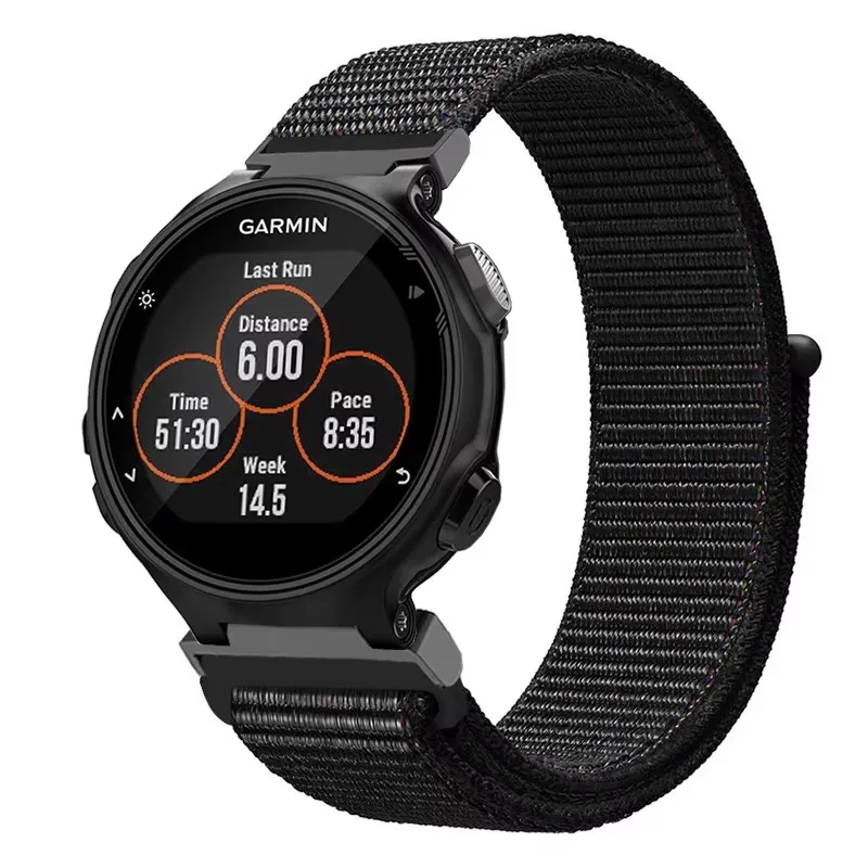 Nylon Loop Watchband For Garmin Forerunner 235 735XT Wristband Smartwatch Band For Forerunner 735 220 230 620 630 Bracelet Strap