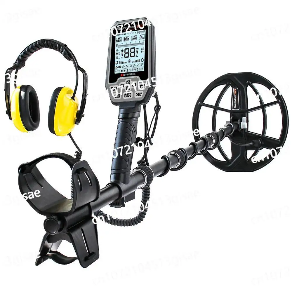 Fully Waterproof Prospecting IP68 All Types Targets Conditions Multi Frequency S63 Gold Metal Detector Lithium Rechargeable