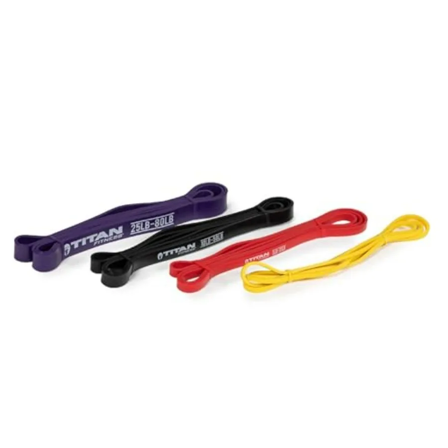 

41-in Light Multi-Pack Latex Bands, Pull-Up Bands, Resistance Band Set for Workouts, Fitness and Strength Training