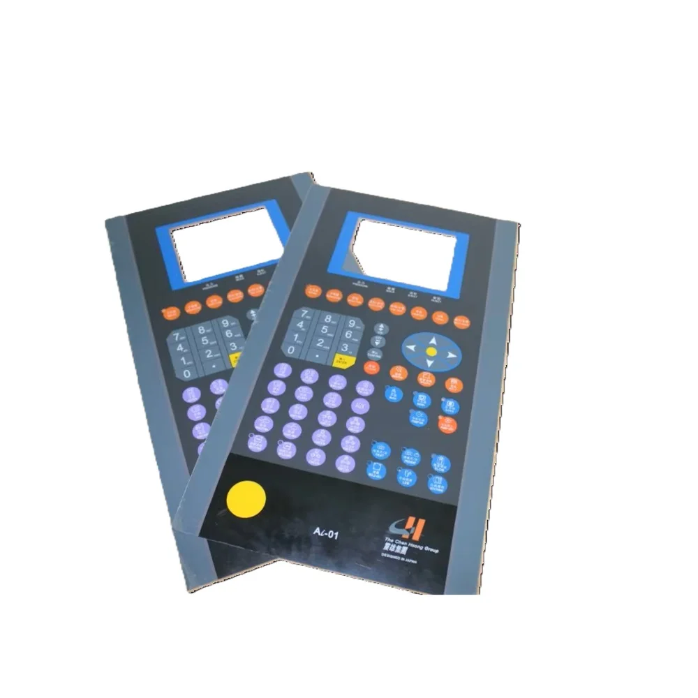 Zhenxiong injection molding machine sticker Zhende display panel sticker film button panel touch screen