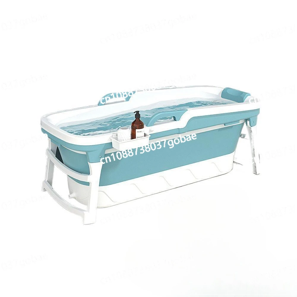 

Bath bucket Foldable bath tub Small apartment Bath sweat thickened