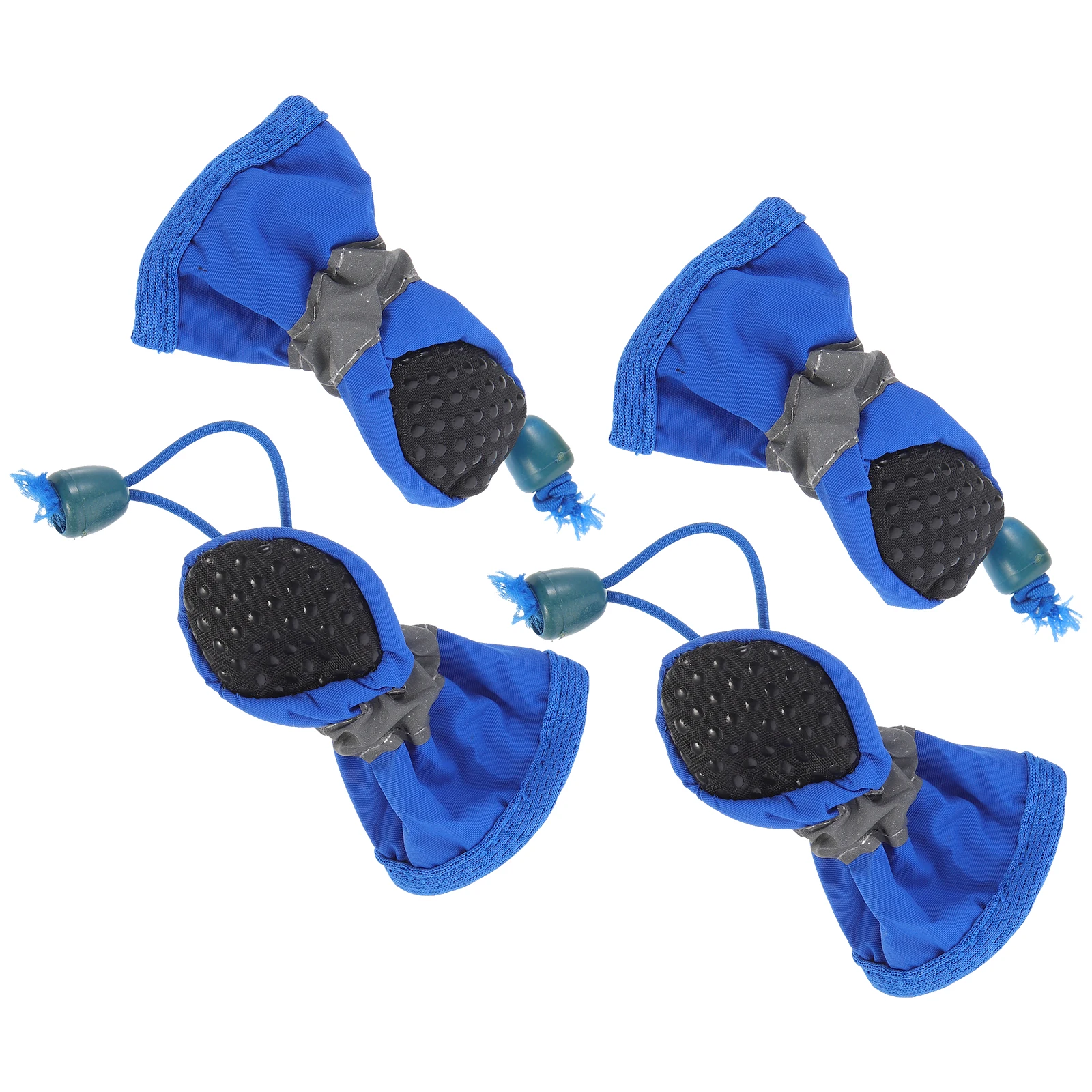 

4pcs Dog Shoes Waterproof Non slip Puppy Boots Rubber Rainshoes Protect Paws Prevent Scratches Wooden niture Outdoor Pet