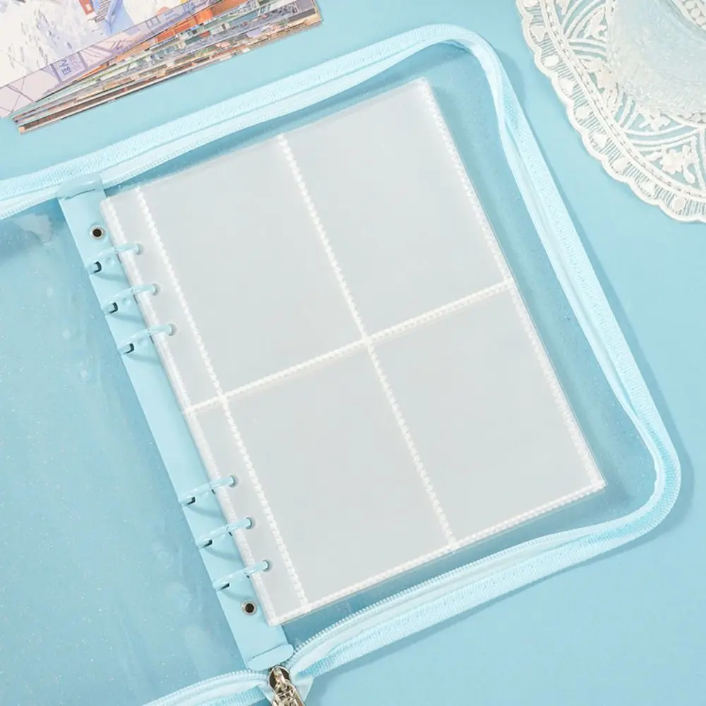 Tear Resistant 100 Days Envelope Challenge Waterproof Clear Loose-leaf Notebook Set Kawaii Durable Savings Challenges Book