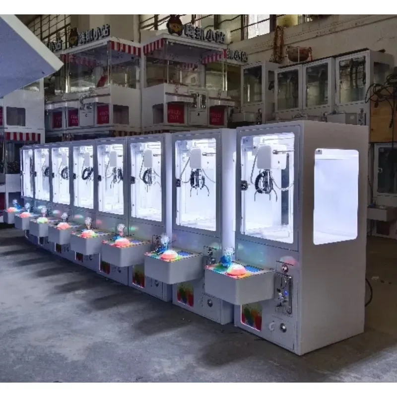 Newly Upgraded Color Mini Arcade Game Machines Cheap Claw Cranes And Claw Machines Coin-operated