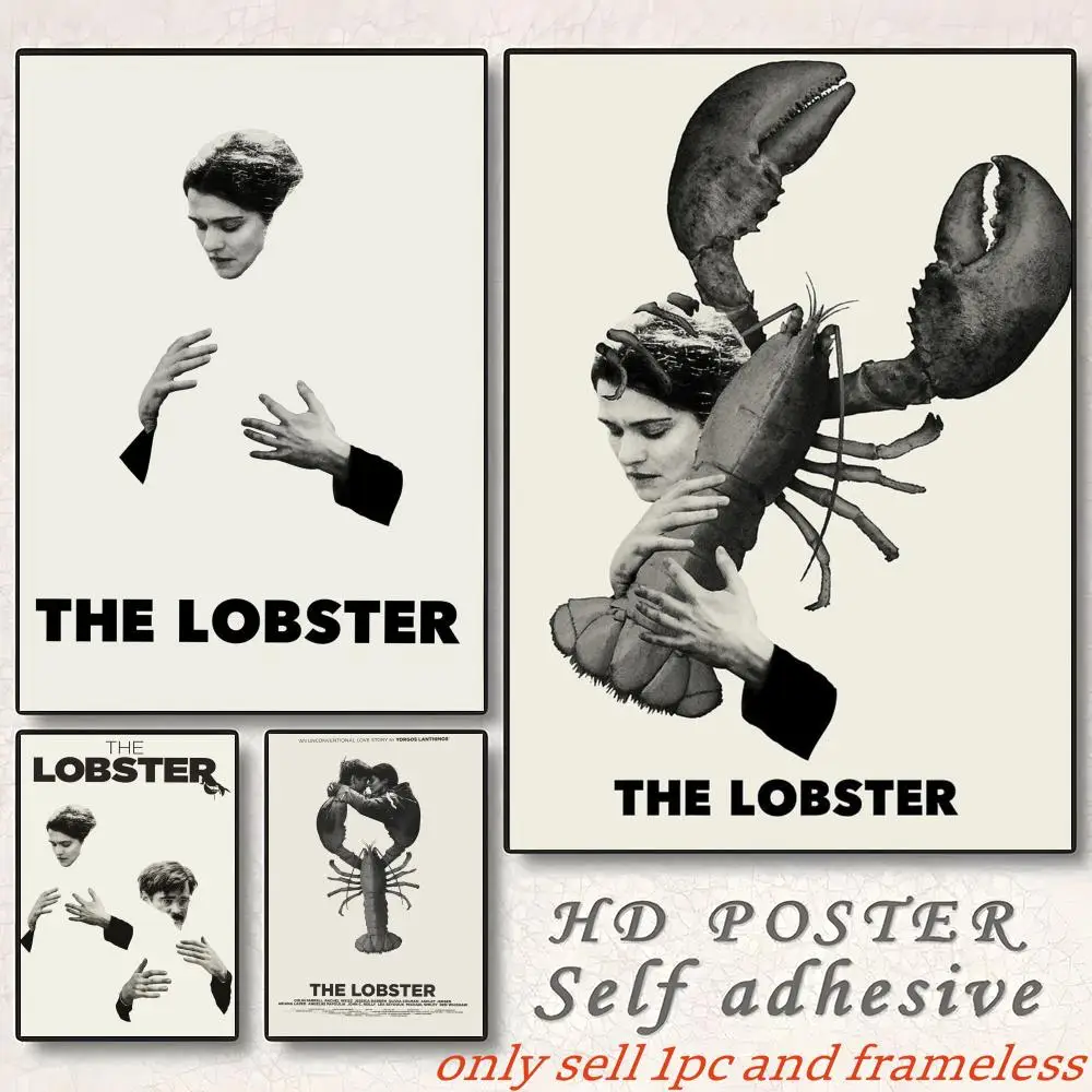 Humor Comedy Movies The Lobster-L Poster Poster painting with prints Home bedroom living room decoration gift