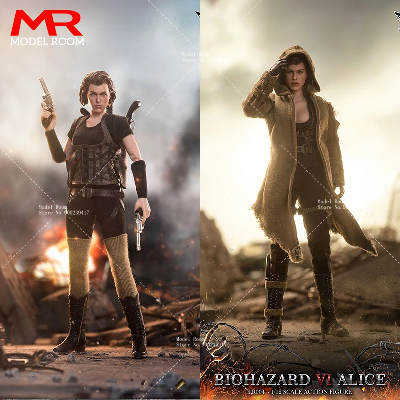 

BROTOYS LR003 LR004 1/12 Alice Action Figure 6-inch Female Soldier Figurine Full Set Collectible Model Toy In Stock